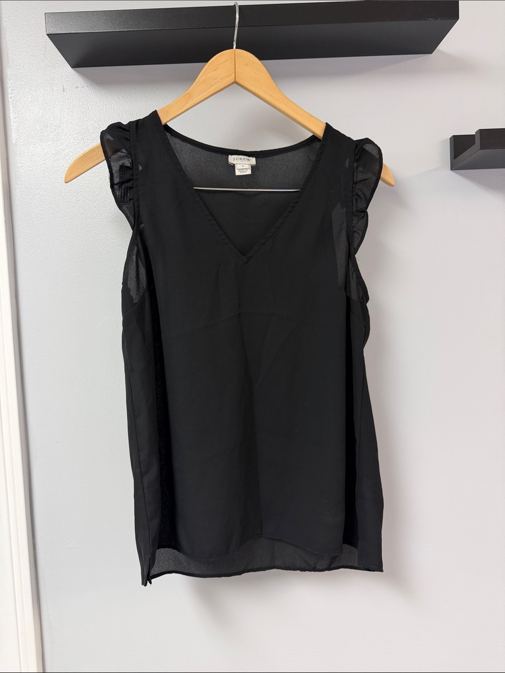 J. Crew Sheer Blouse